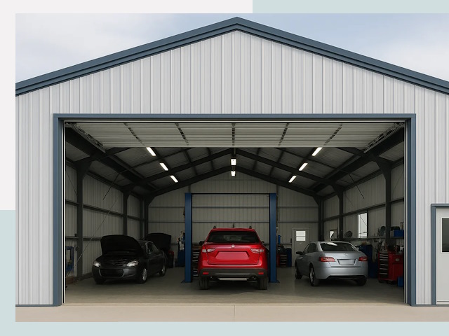 Ангары из сэндвич панелей от 624 руб. в Королев