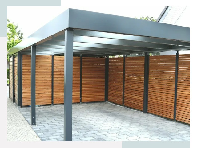 Навесы для парковки в Королёве