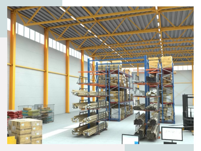 Типовые ангары в Королёве