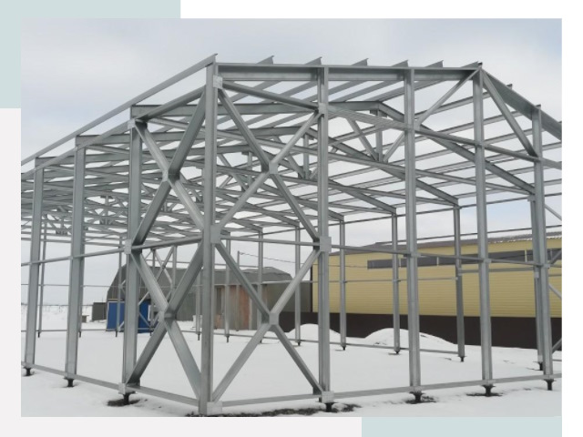 Каркасные ангары в Королёве