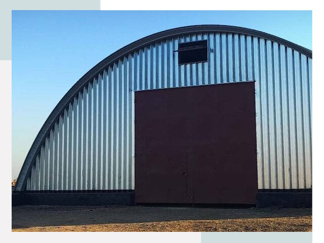 Бескаркасные ангары в Королёве