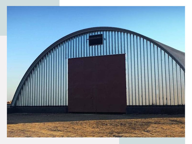 Арочные ангары в Королёве