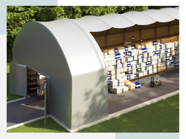 Тентовые ангары в Королёве