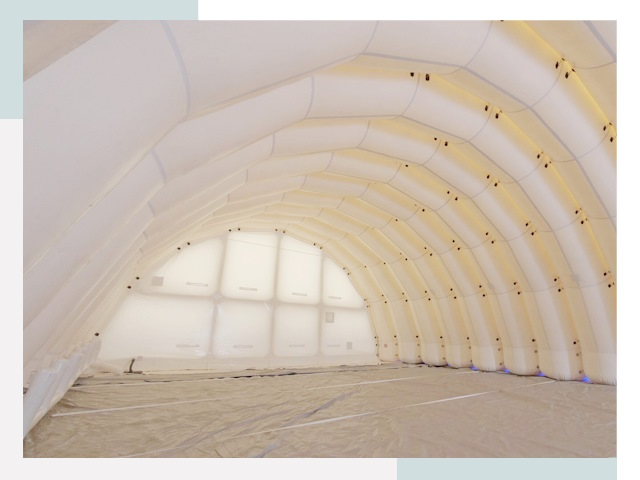 Пневмокаркасные ангары в Королёве