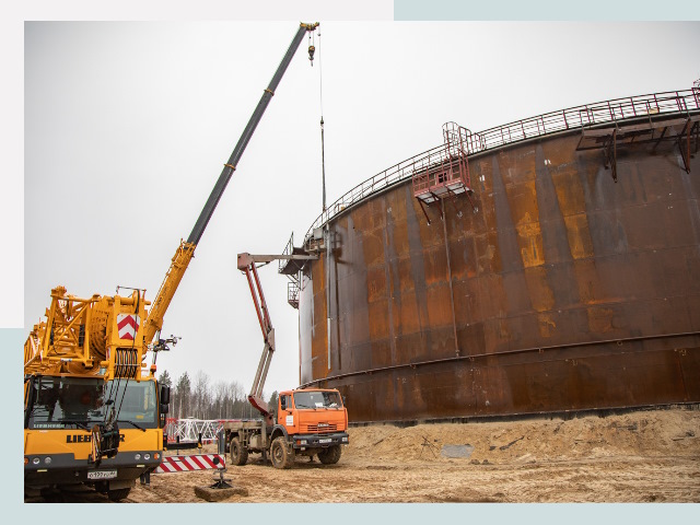 Монтаж резервуаров в Королёве от 624 руб. за м³