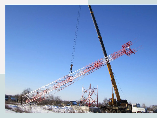 Строительство башен связи в Королёве от 624 руб.