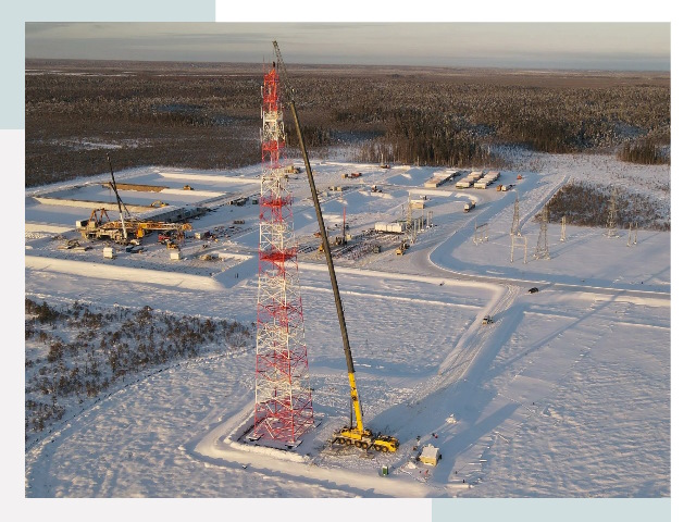 Мачты связи в Королёве