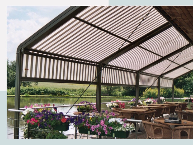 Элегантные навесы для кафе от 624 руб в Королев