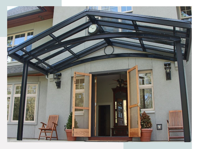 Козырьки металлические в Королёве