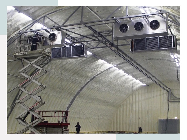 Оснащение ангаров в Королёве